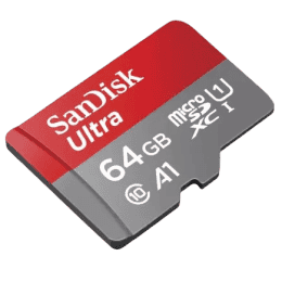 SanDisk Ultra 64 GB MicroSDXC Class 10 100 MB/s Memory Card | With Adapter