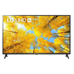 LG | 43UQ7550PSF | 43 Inches |4K Ultra HD Smart TV | Black