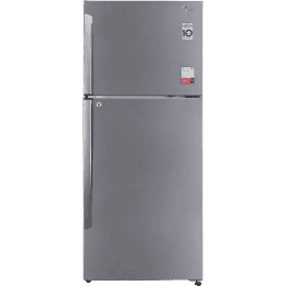 LG 437 Litres 2 Star Frost Free Inverter Double Door Refrigerator DoorCooling  GL-T432APZY.DPZZEBN | Shiny Steel