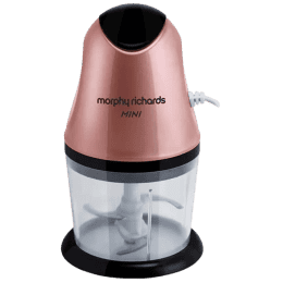 Morphy Richards Mini Electric Chopper | Rose Gold