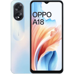 OPPO A18 |128 GB|  |4 GB RAM| Glowing Blue