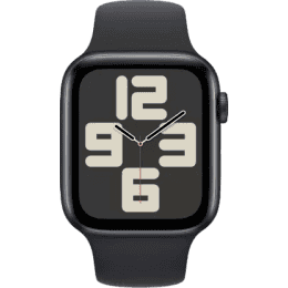 Apple Watch SE | GPS + Cellular 44mm Midnight Case & Midnight Sport Band | Midnight Strap