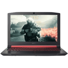 Acer Nitro 5  Gaming Laptop | Core i5 | 7th Gen | 8 GB |128 GB SSD | 2 GB Graphics Windows 10 | Black | AN515-51
