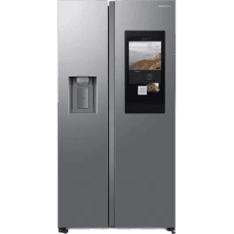 SAMSUNG Direct Cool Side by Side Refrigerator | 3 Star | 615 L | RS7HCG8543SLHL | EZ Clean Steel