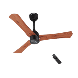 atomberg Renesa+ BLDC Ceiling Fan | 900 mm | Remote Control & LED Indicators | Golden Oakwood