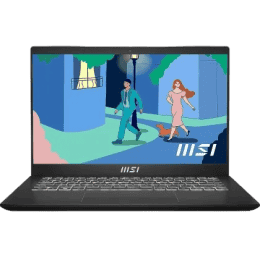 MSI Modern 14 Laptop  | C12M-459IN | 12th Gen | Core i7| 16GB| 512GB SSD| 14.0 FHD | Win11|  BLACK