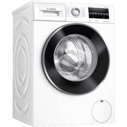 BOSCH 8 kg Fully Automatic Front Load with In-built Heater | WAJ2846WIN | White