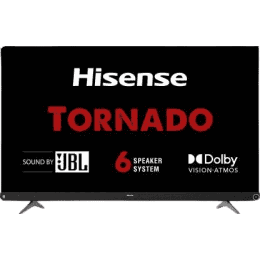 Hisense A73F -139 cm (55 inch) -Ultra HD (4K) LED Smart Android TV with 102W JBL 6 Speakers-Atmos-55A73F | black