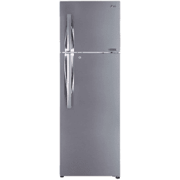 LG 360 Litres 3 Star Frost Free Inverter Double Door Refrigerator | GL-T402JPZ3 | Grey