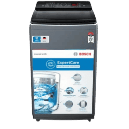 BOSCH 6.5 kg 5 Star With Vario Drum & Anti Tangle Program Fully Automatic Top Load Washing Machine WOE651D0IN Grey