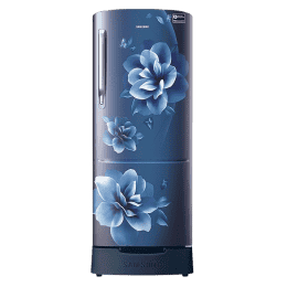 Samsung Single Door Refrigerator | 183 L | Camellia Blue | RR20C1823CU/HL