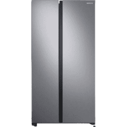 SAMSUNG 700 L Frost Free Side by Side Refrigerator | Ez Clean Steel | RS72R5011SL/TL