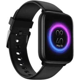 DIZO Watch D Sharp 1.75 inch with High Resolution Display | Black Strap