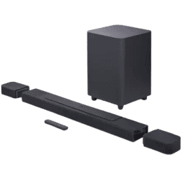 JBL Bar 1000 Pro,True Dolby Atmos,DTS:X,MultiBeam,Wireless Subwoofer,HDMI eARC 880 W Bluetooth Soundbar | Black, 7.1.4 Channel