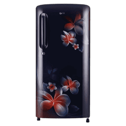 LG 185 L 3 Star Direct-Cool Single Door Refrigerator | GL-B201ABPD | Blue Plumeria