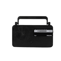 Philips Radio | MW FM Bands | 180mW RMS Sound output | Grey | RL191/94