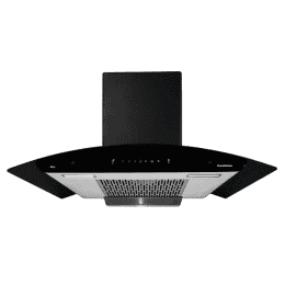 Pureflames Turbo 60 Kitchen Chimney | Black