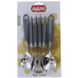 Glare | 6Pc-Opal | Soup Spoon
