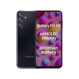 Samsung Galaxy F15 5G | 6 GB RAM | 128 GB | Ash Black | SM-E156BZKGINS