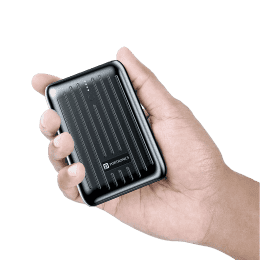 PORTRONICS | Zapcell | 10K |  22.5W  | High-Speed Charging | Dual Output Ports | LED Battery Indicator