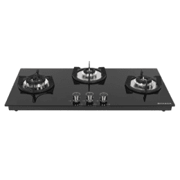 Faber Hob 3 Burner | Auto-Ignition | HOB SUPERIA HT903 BR AI