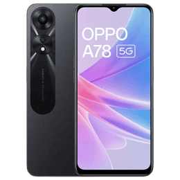 Oppo A78 5G |  8 GB/128 GB | Glowing Black