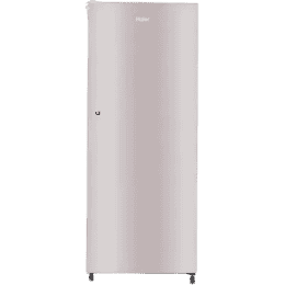 Haier Direct Cool Single Door Refrigerator | 190 L | 5 Star | Inox Steel | HRD 2105BIS P