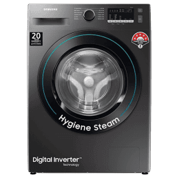 Samsung 7 Kg 5 Star Inverter Fully-Automatic Front Loading Washing Machine | WW70T4020CX1TL