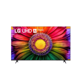 LG UHD TV UR80 55 (139cm) 4K Smart TV | WebOS | ThinQ AI | 4K Upscaling