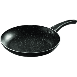 Butterfly Granza Non-Stick Aluminium Fry Pan | 24 cm | Black and White