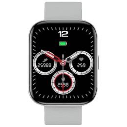 Fire-Boltt Mercury BSW006 Smart Watch Bluetooth | 45mm Multiple Sports Mode with HD Display | Grey