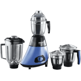 USHA Trienergy Mixer Grinder | 800 W | 4 Jars | Blue, Black | TP800MX4