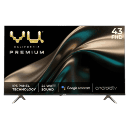 Vu Premium TV | Full HD | 108 cm (43 Inch ) | LED Smart Android TV | 43GA | Android