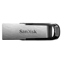SanDisk Ultra Flair USB 3.0 Pen Drive | 128GB | Silver Black