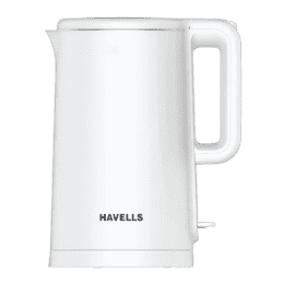 Havells Caro 1.5 litre Double Wall Electric Kettle | 1250 Watt | White