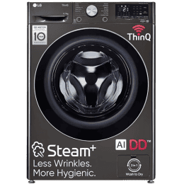LG |  FHD1107STB | 11 kg Wash | 7 kg Dryer | 5 Star | Fully Automatic Front Load Washer Dryer Combo | Black