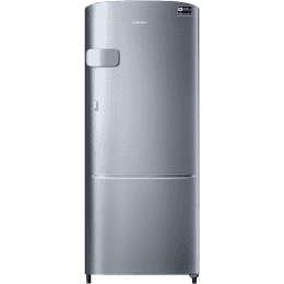 Samsung Direct Cool Single Door Refrigerator | 183 L | 3 Star | Elegant Inox | RR20C2Y23S8/NL