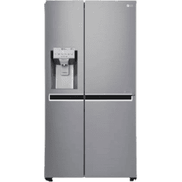 LG 668 L Inverter Linear Frost Free Side-by-Side Refrigerator | GC-L247CLAV | Silver