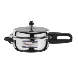 Butterfly Blue Line Induction Bottom Pressure Cooker | 3 L | Stainless Steel