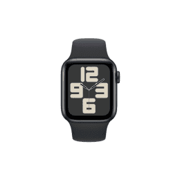 Apple Watch SE 2ND GPS 40mm Midnight Aluminium Case with Midnight Sport Band - S/M