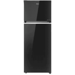 Haier 328 L 3 Star | Free Double Door Refrigerator | HRF-3783PKG | Black Glass