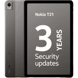 Nokia T21 4 GB RAM / 64 GB ROM 10.3 inch | Wi-Fi+4G Tablet | Grey