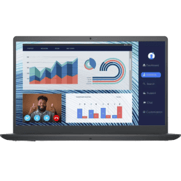 DELL Vostro 3420 Notebook | Core i3 11th Gen | 8 GB/512 GB SSD/Windows 11 Home | 14 inch | Carbon Black