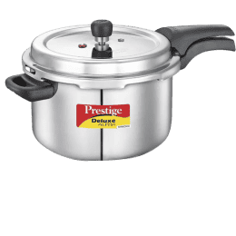Kitchen Appliances Pressure Cookers BAJAJ Majesty Duo PCX 63D Handi 3 L Induction Bottom Pressure Cooker Aluminium