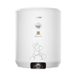 Haier Precis-pro |10 L  | 5 Star | Storage Water Heater | Geyser | 8 Safety Levels | White