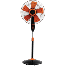 Blueberrys 3 Leaf Pedestal Standing Fan | ZAM16 | White