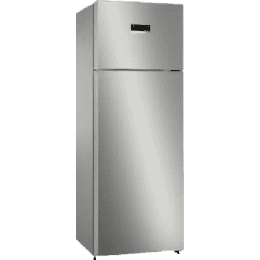 BOSCH Frost Free Double Door Top Mount Refrigerator | 3 Star | Sparky Steel | CTC39S03NI
