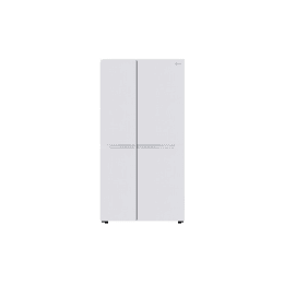 LG Side By Side Refrigerator | 650 Liters | Linen White | GL-B257DLW3