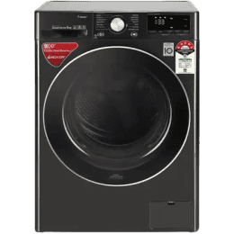 LG 8 kg Fully Automatic Front Load | FHV1408ZWB | Black