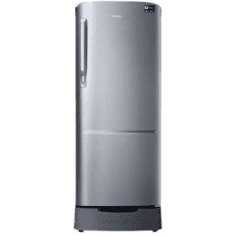 SAMSUNG 230 L Direct Cool Single Door 3 Star Refrigerator | RR24A282YS8/NL |  Elegant Inox